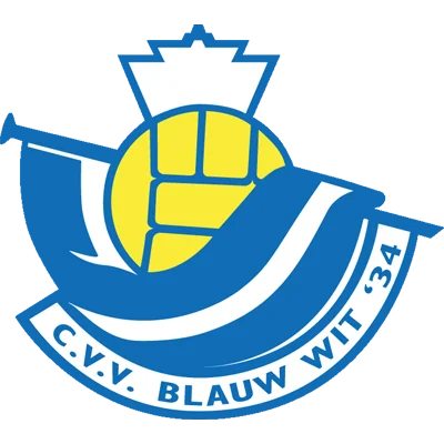 logo cvv blauw wit '34